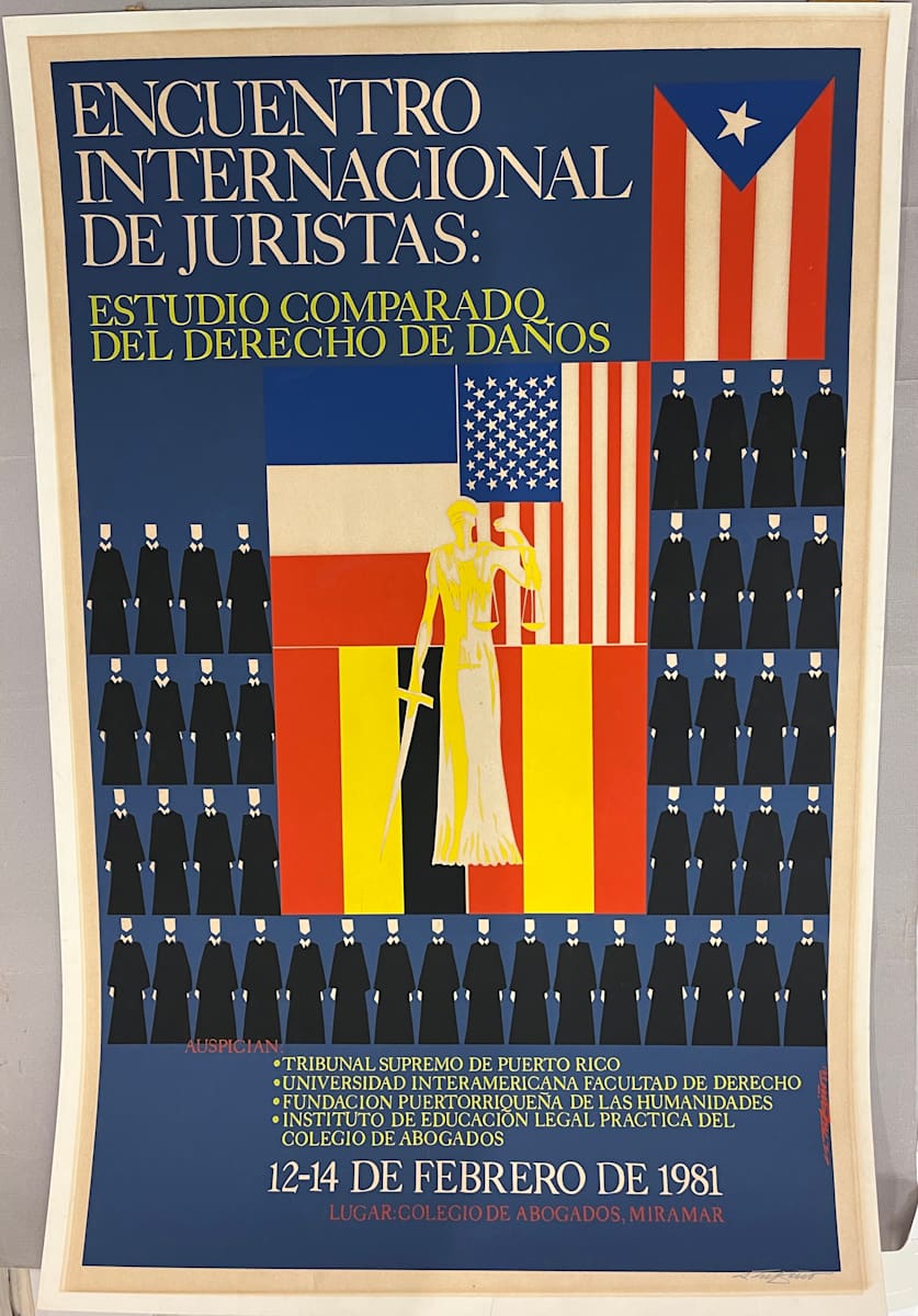 Encuentro Nacional de Juristas by Rafael Tufiño 