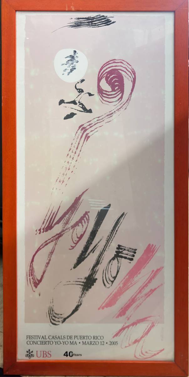 Yo Yo Ma by Antonio Martorell, Image 1.