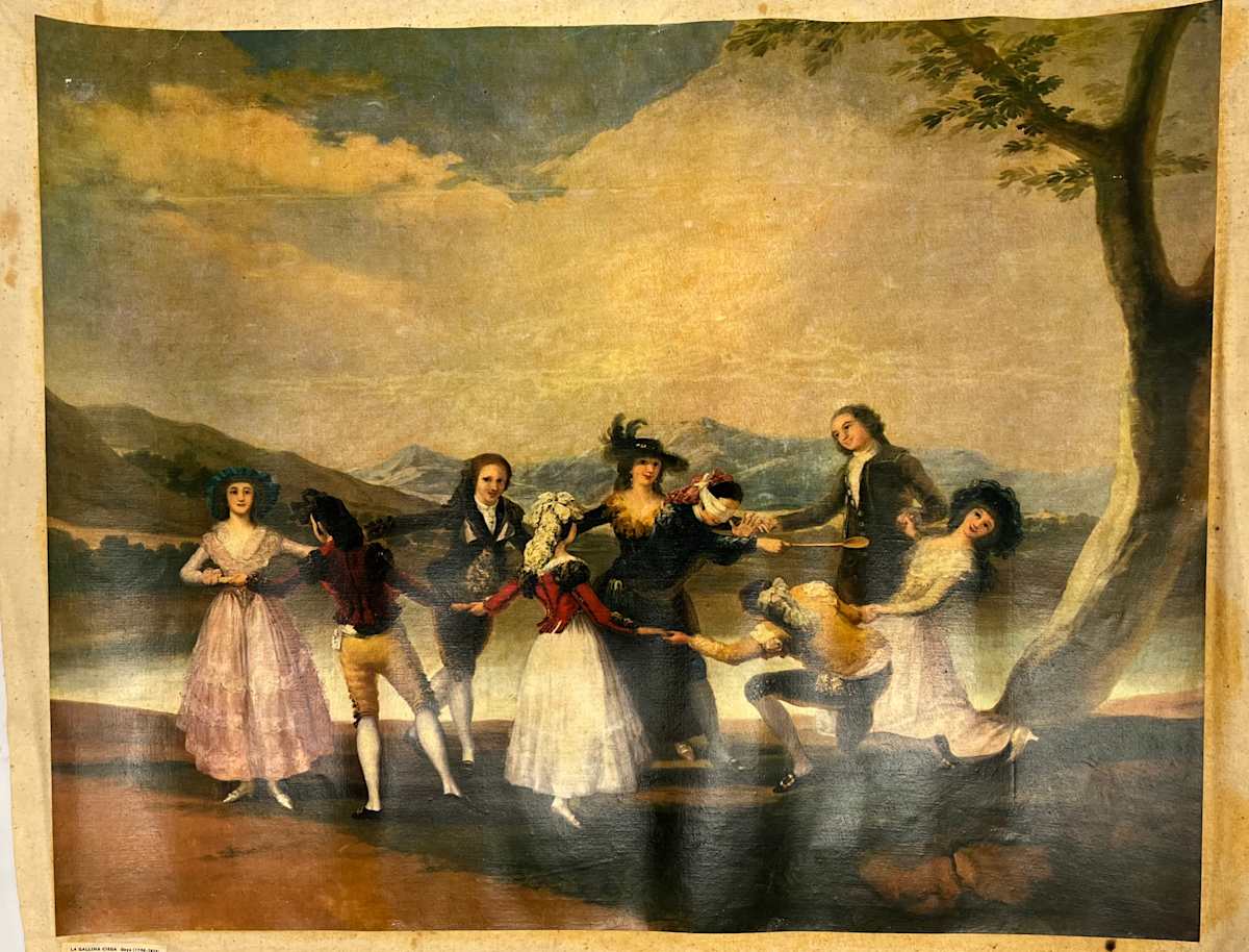 La Gallina Ciega by Francisco Moya, Image 1.