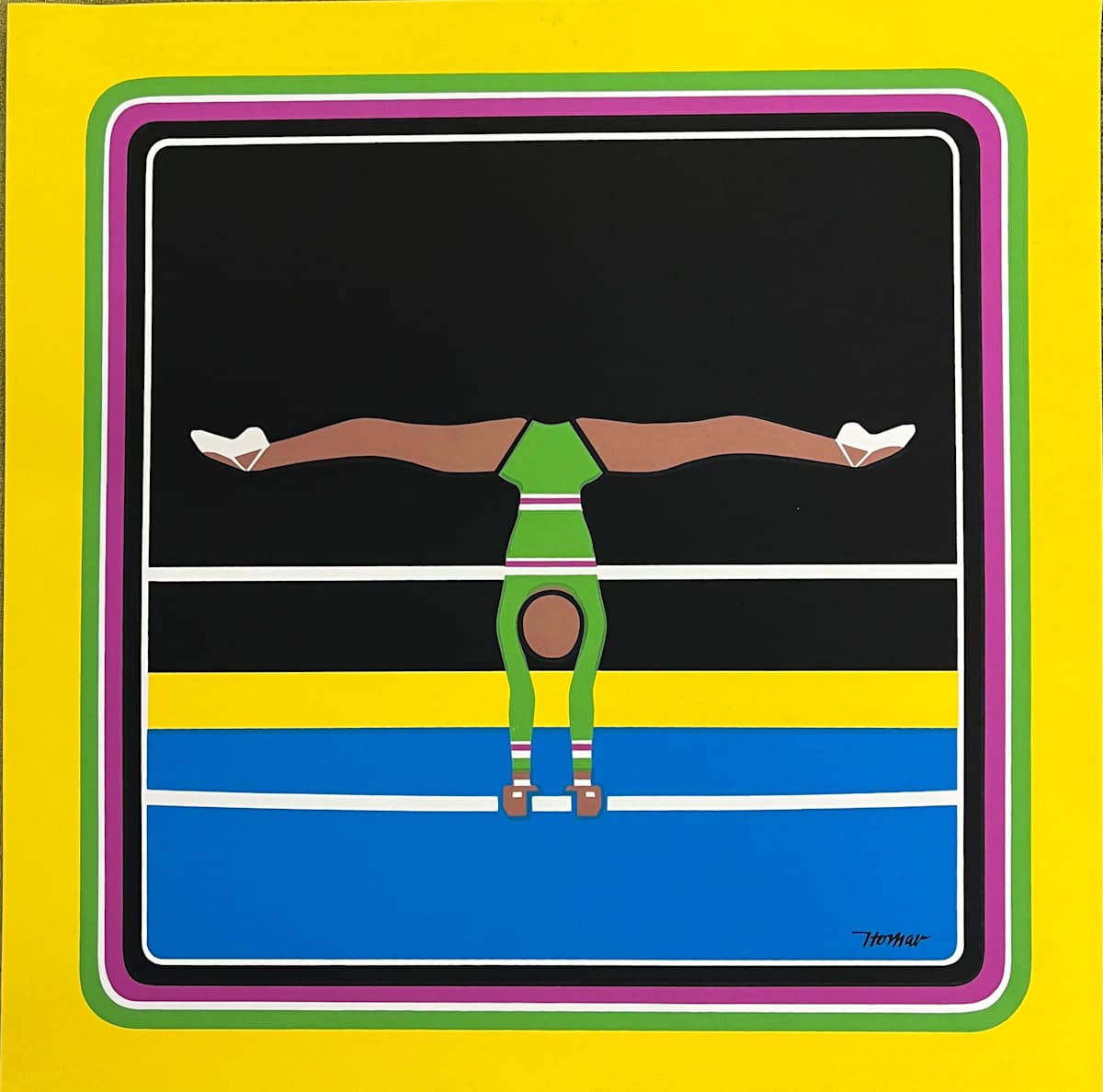 Panamericanos/Gimnasia by Lorenzo Homar 