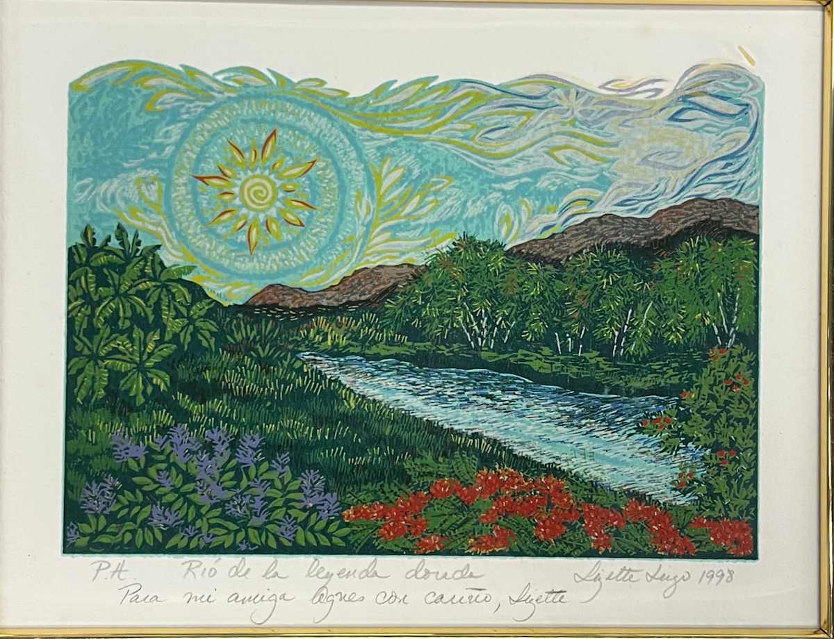 Rio de la leyenda dorada by Lizette Lugo, Image 1.