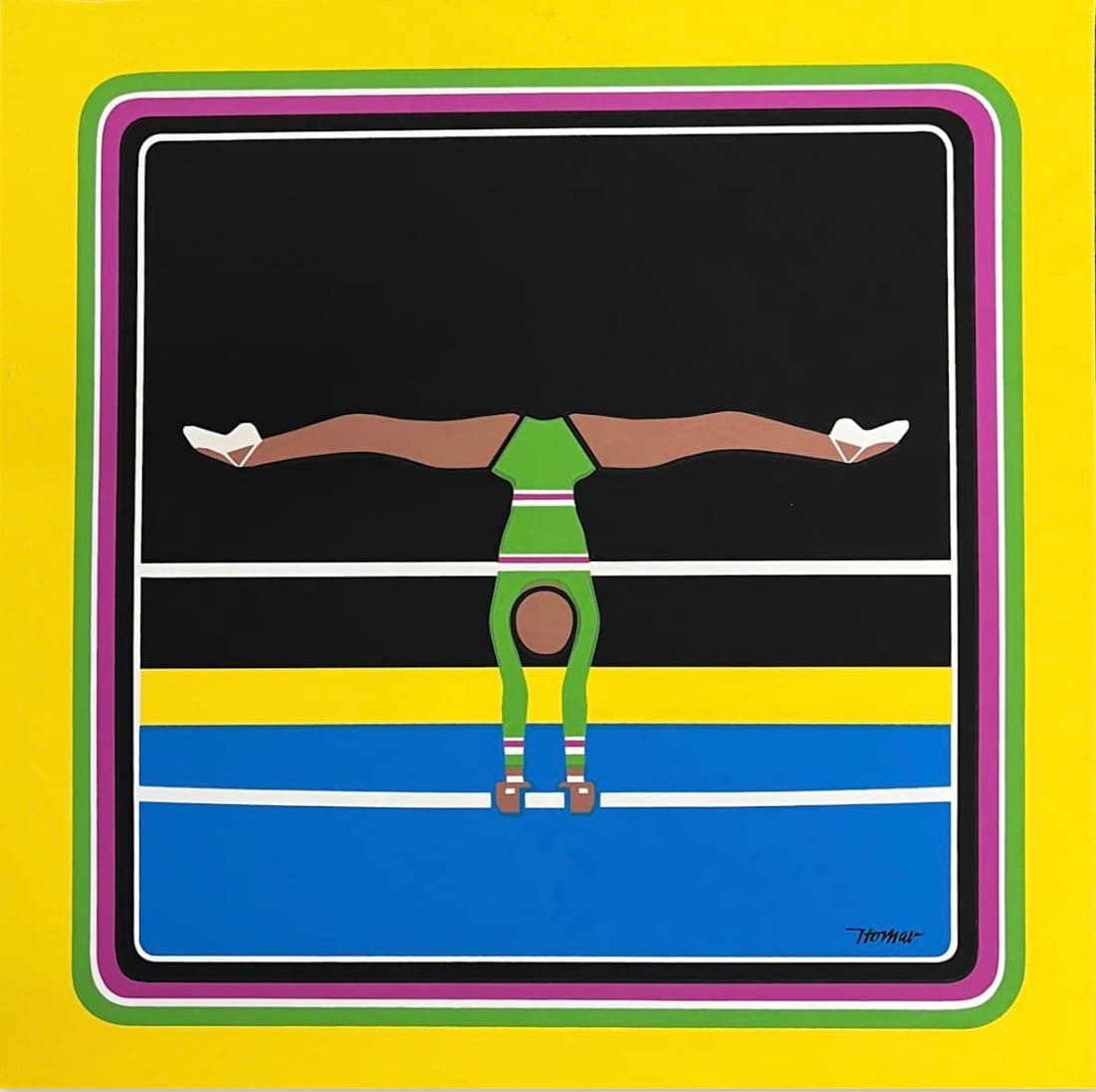 Panamericanos Gimnasia by Lorenzo Homar, Image 1.