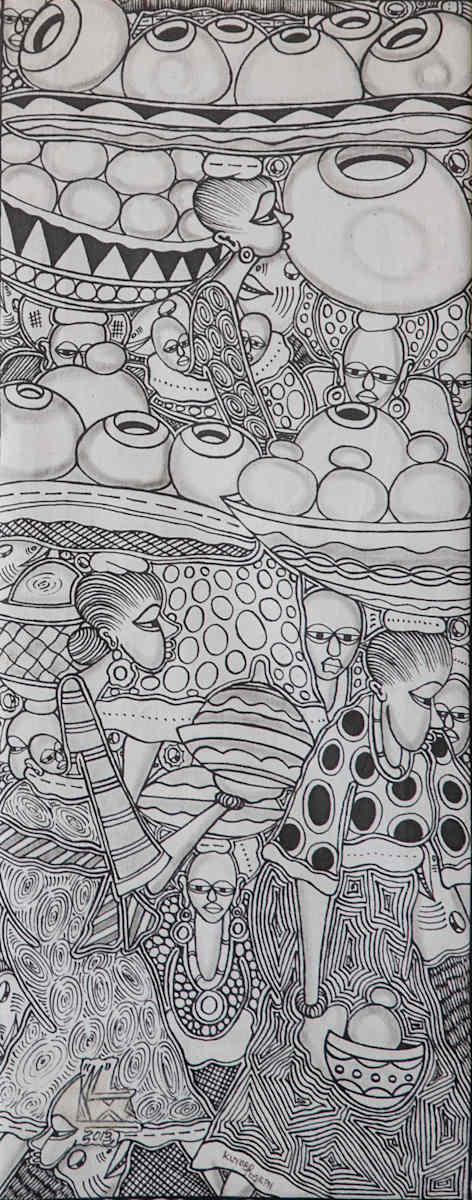 The Market Bazaar by M Oladota, Image 1.