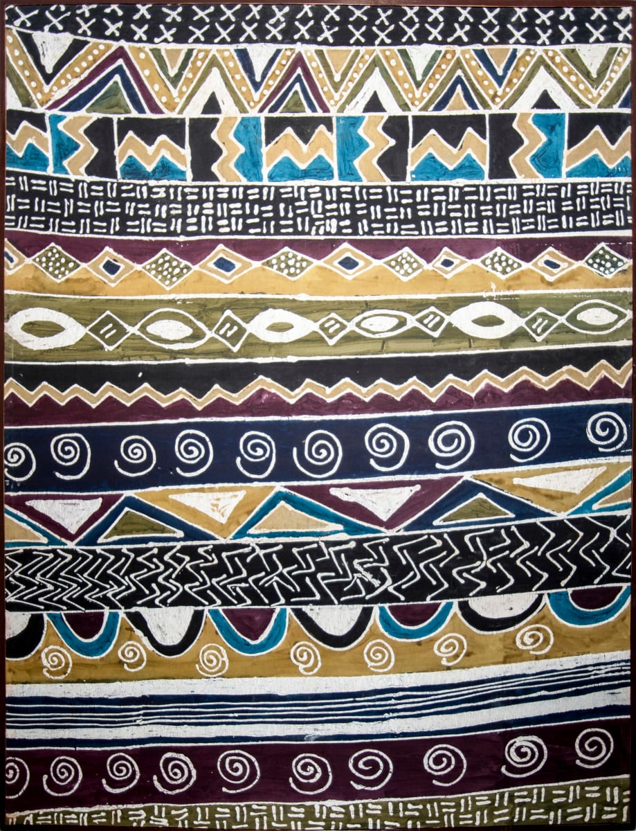 Batik #1 by Unrecorded Artist 