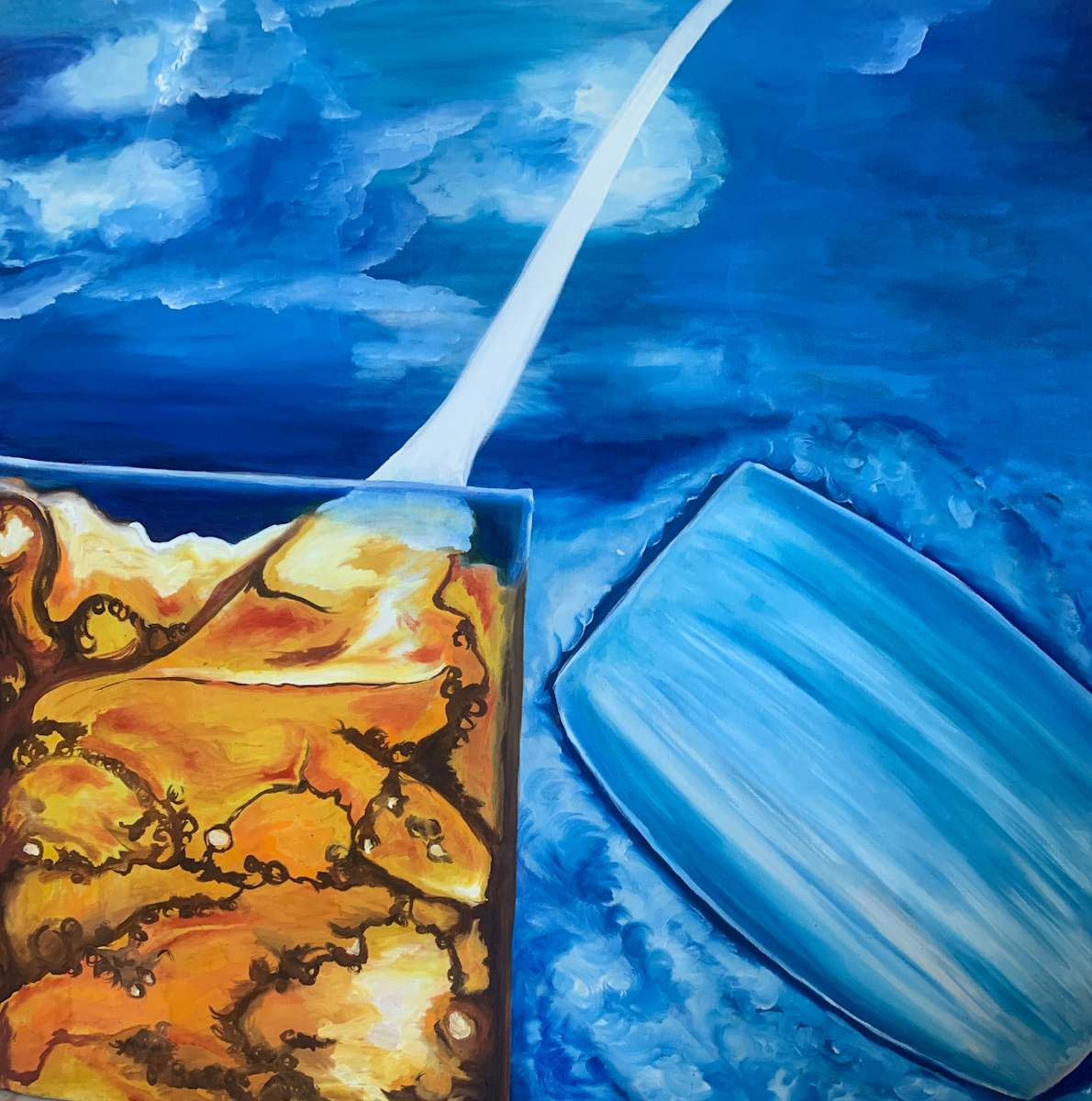 "Surface Collision" by Nick Aquilino, Image 1.