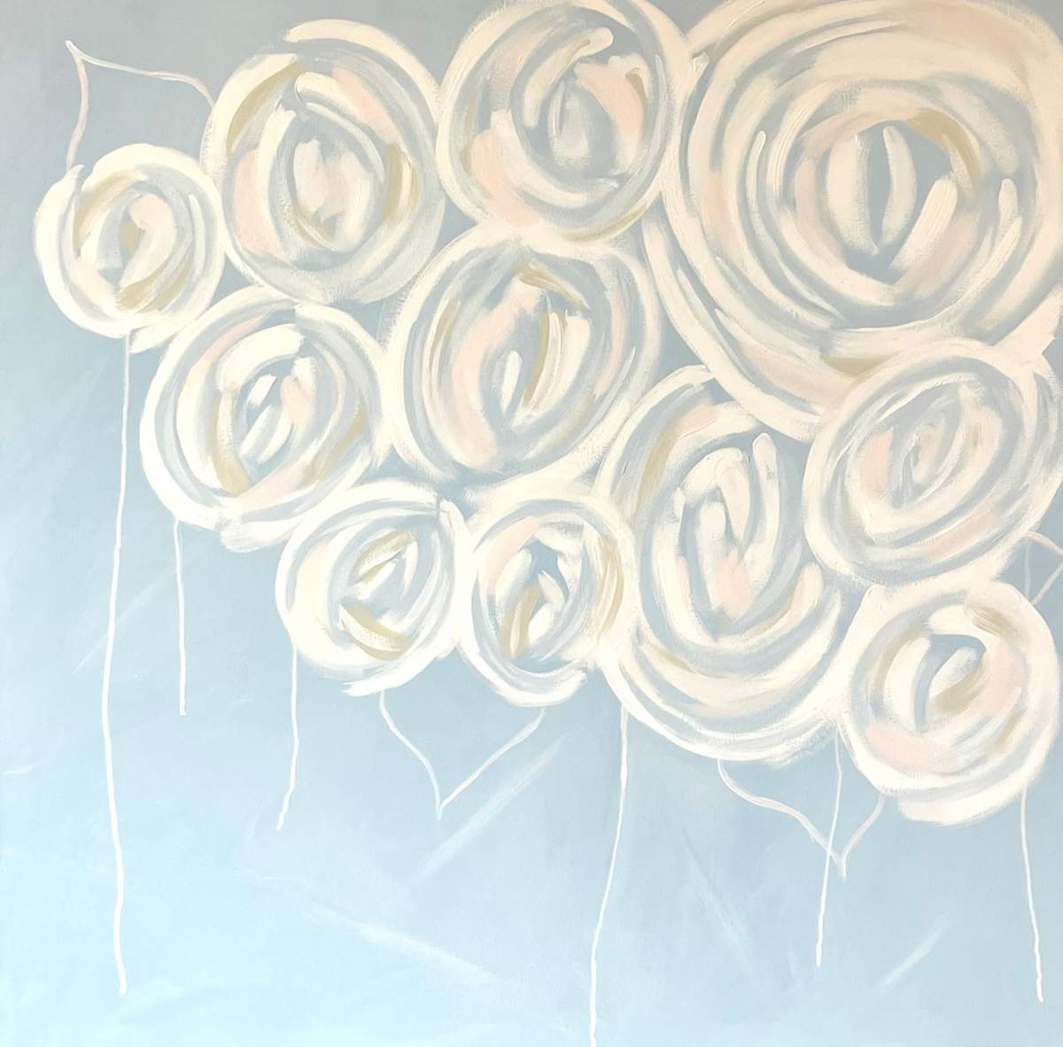 White Flowers by Meredith Sevin 