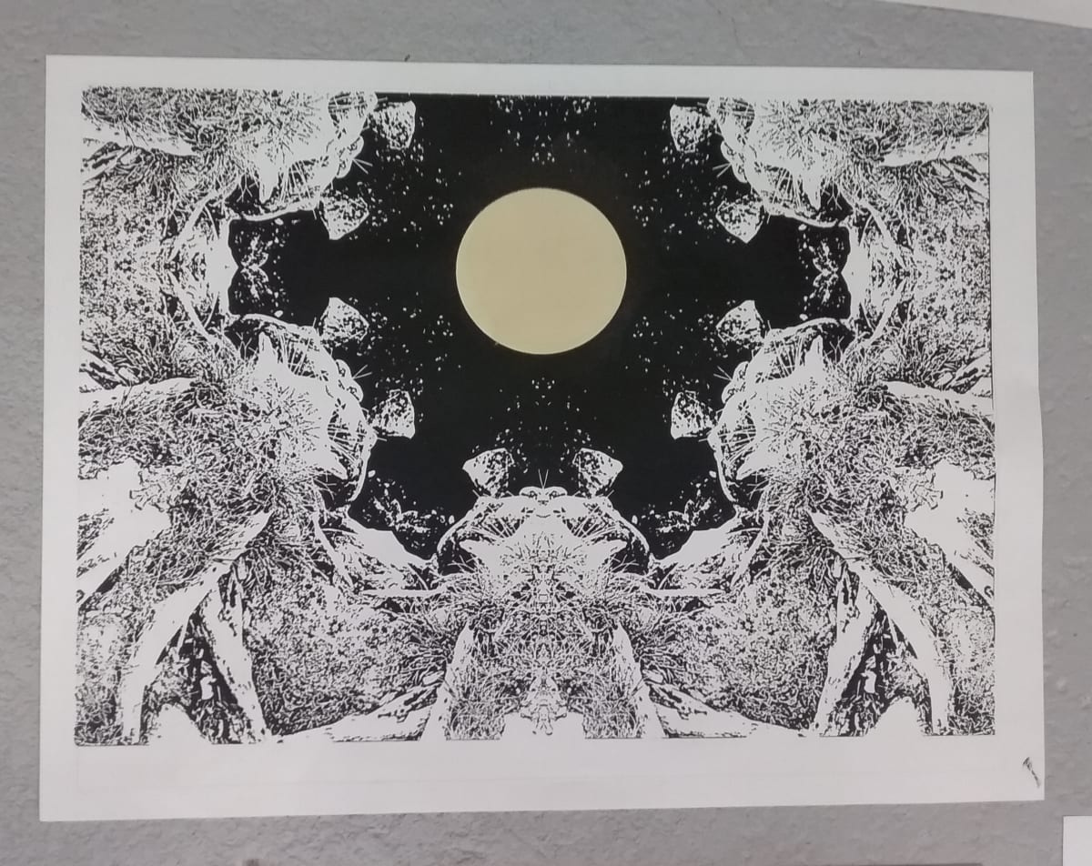 Homage to the Moon by dennis gordon 