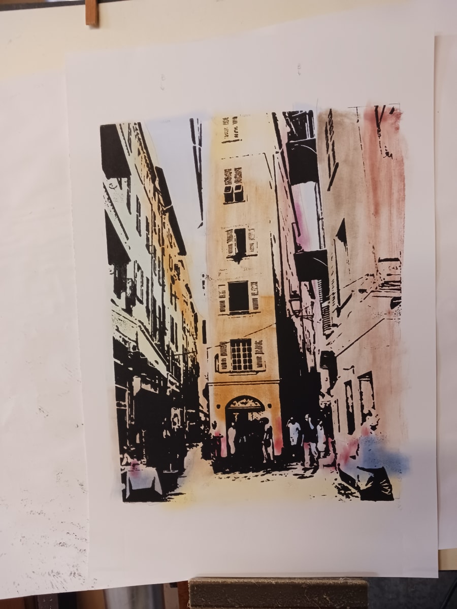 Nice Street by dennis gordon 