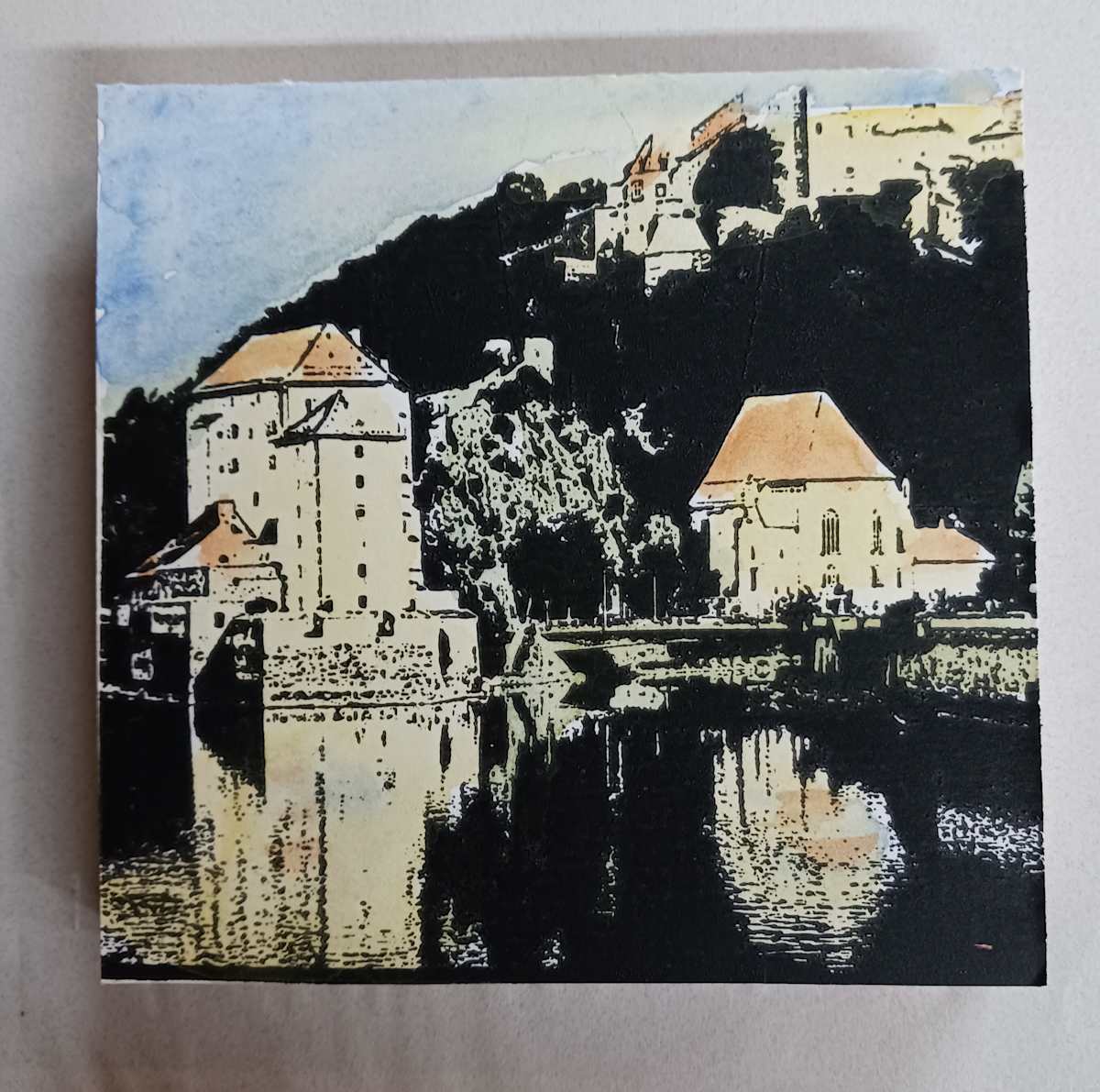 Melk on wood by dennis gordon, Image 1.