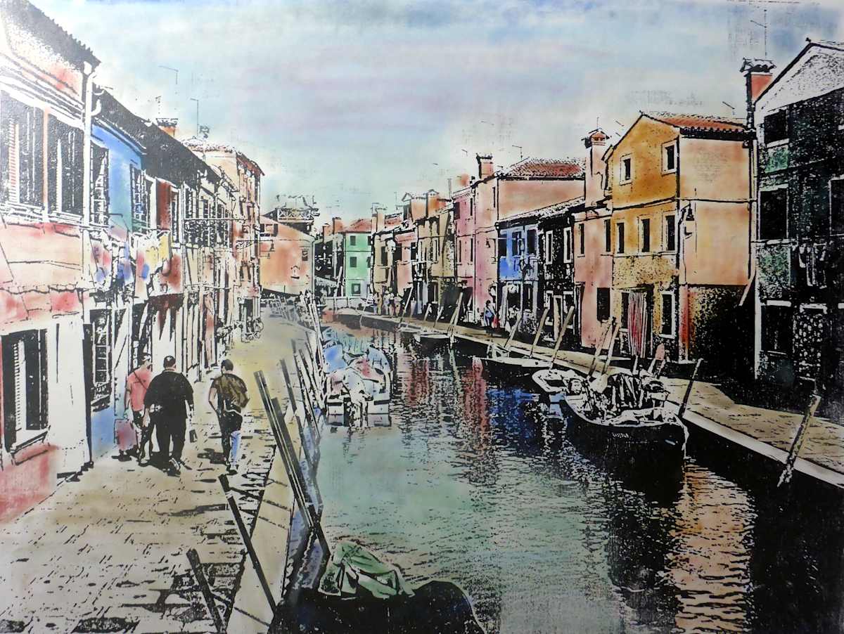 Burano Island, Italy by dennis gordon, Image 6.