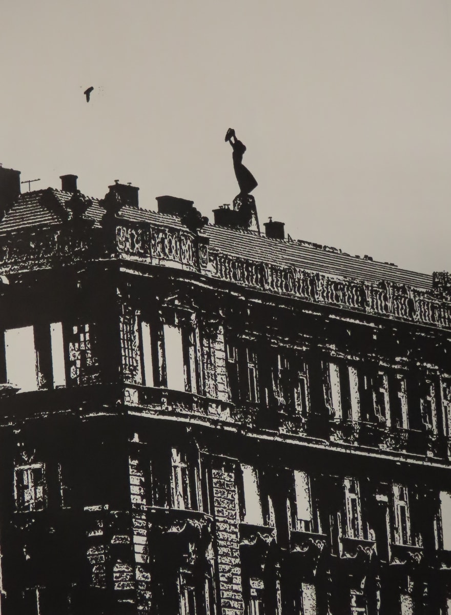 Liberty Statue - Budapest by dennis gordon 