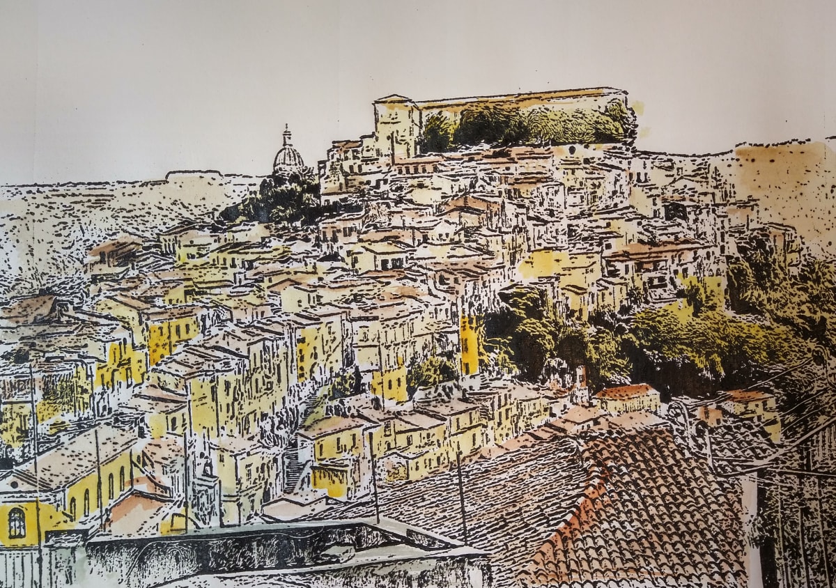 Noto View, Sicily by dennis gordon 