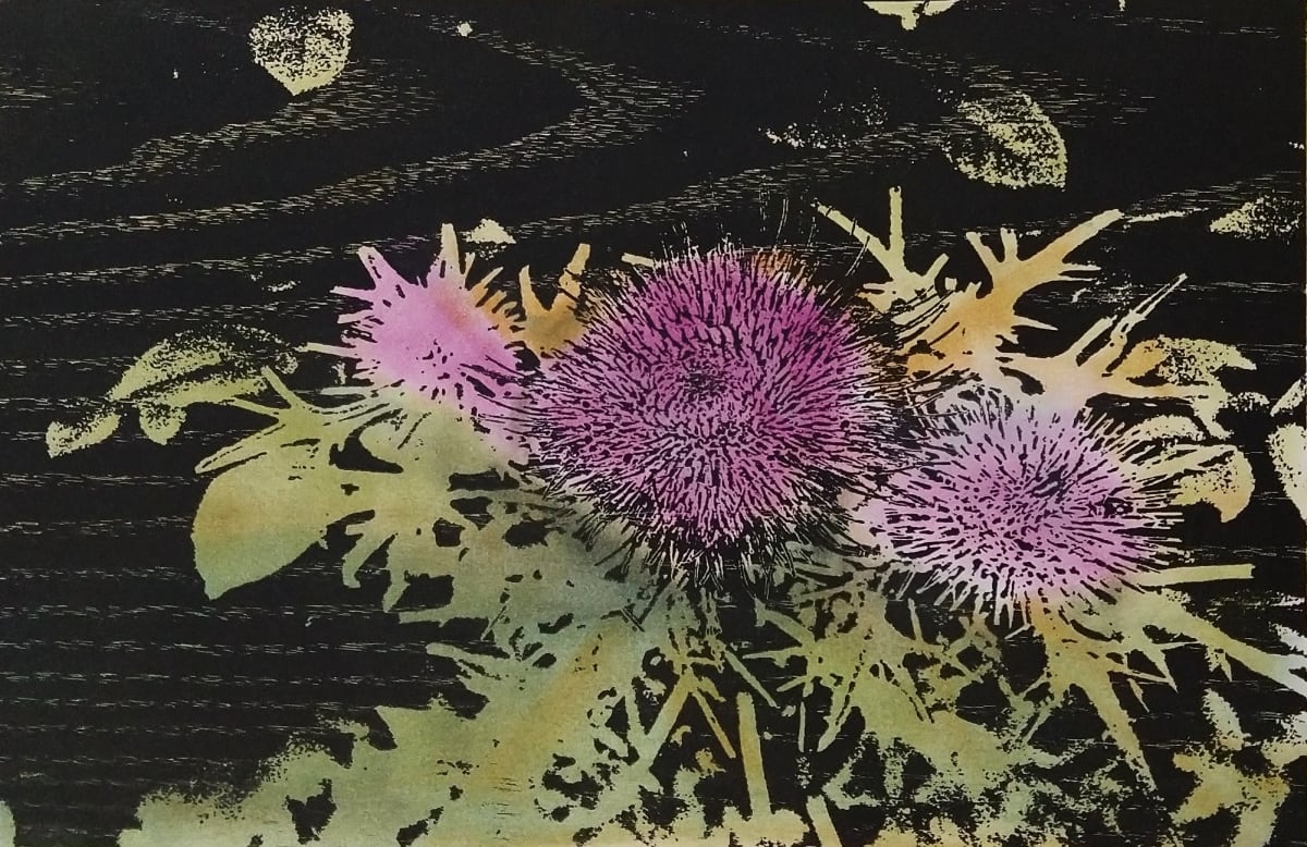 Thistle by dennis gordon 