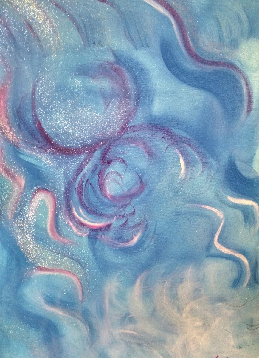 Cosmic Flow by Antonia Tamburello  Image: Serene ribbons of flow