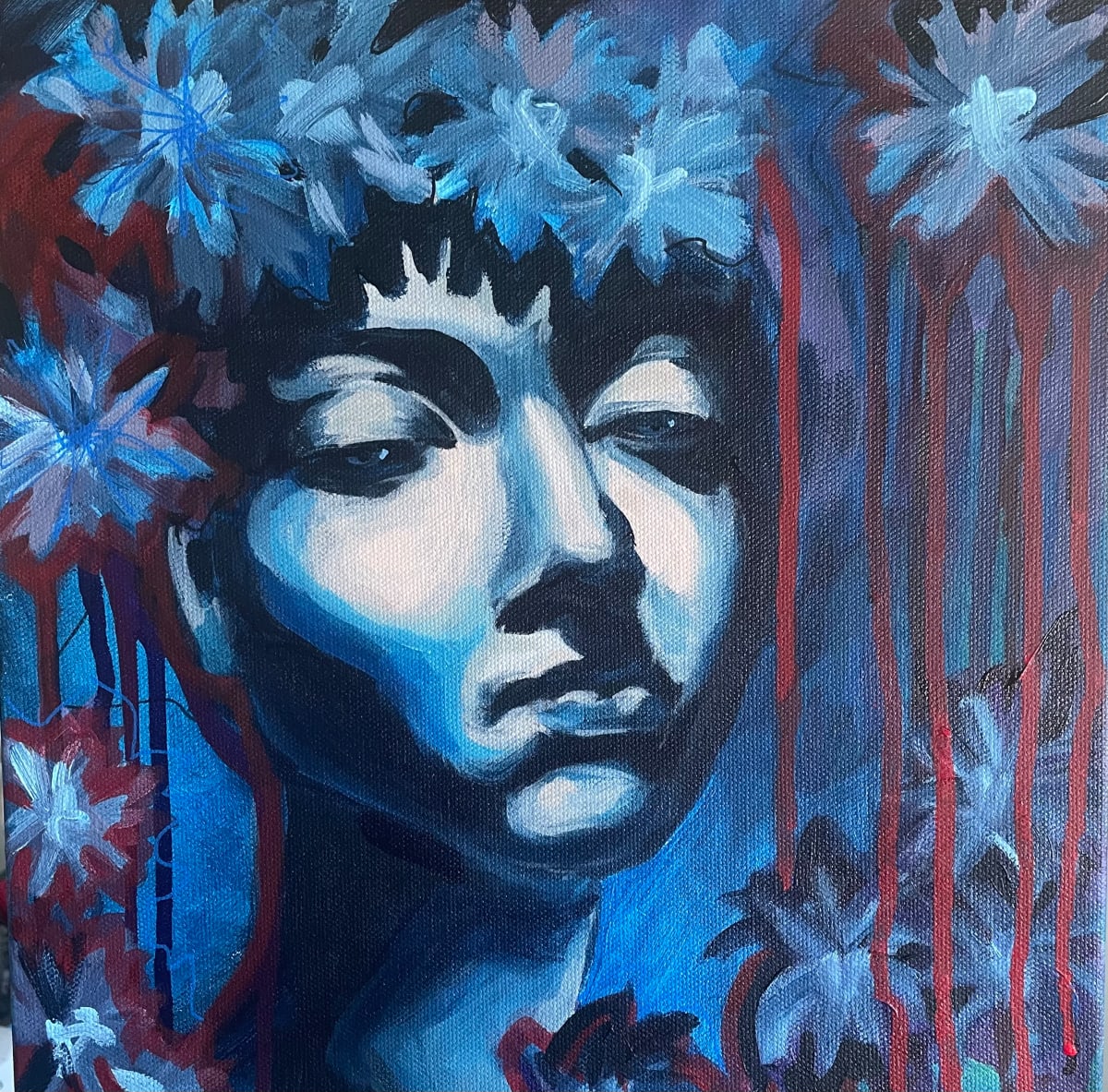 Blue Nymph by Jeanne May 