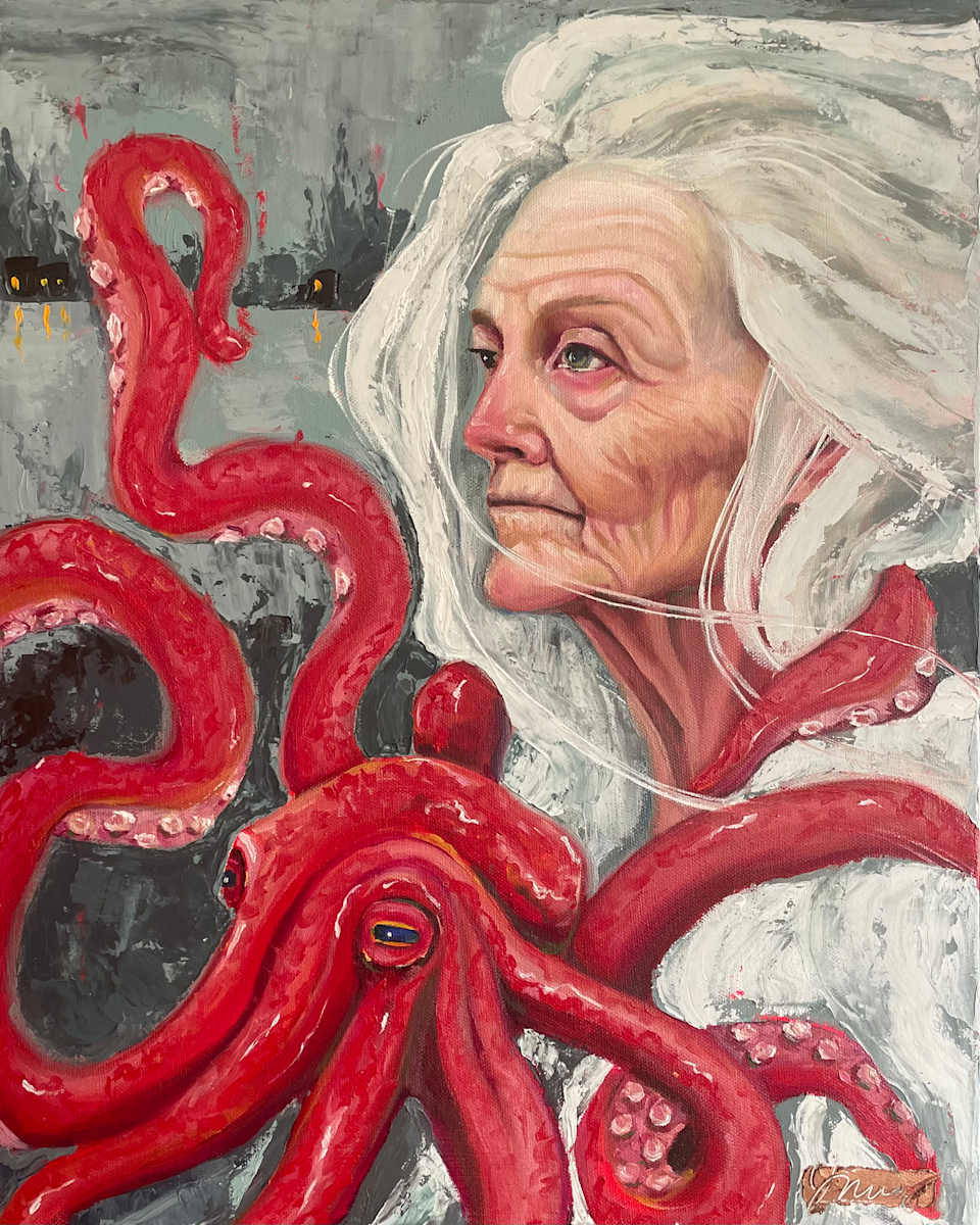 A White Hair’d Shadow Roaming Like A Dream by Jeanne May 