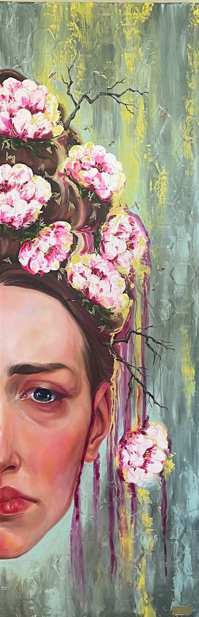 Pedigree 4 - Inside My Head (Right Panel) by Jeanne May, Image 1.