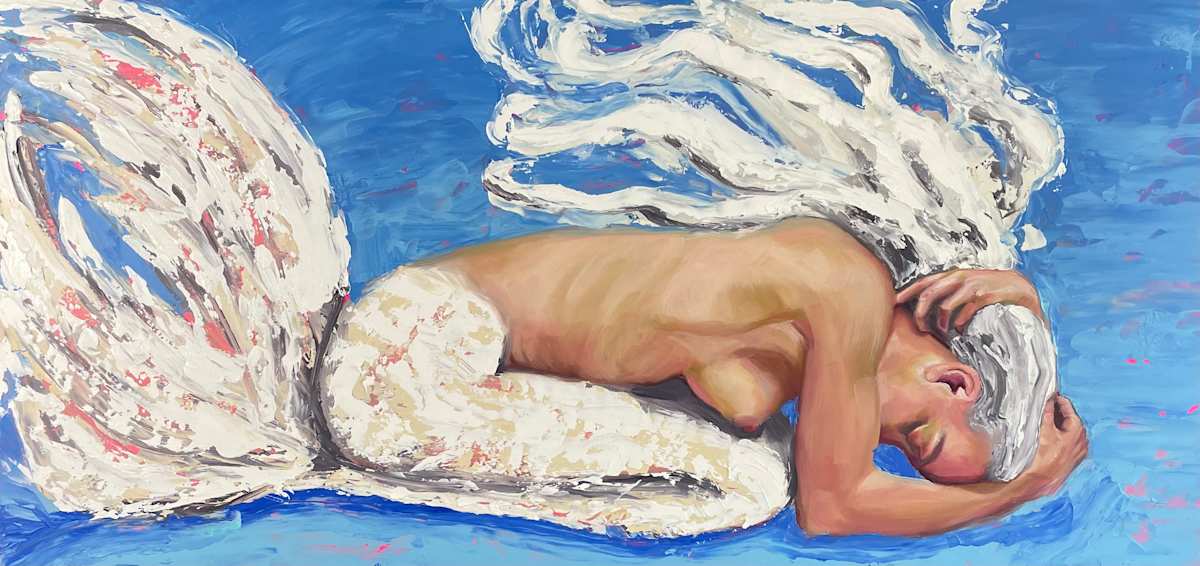 White Mermaid by Jeanne May, Image 1.