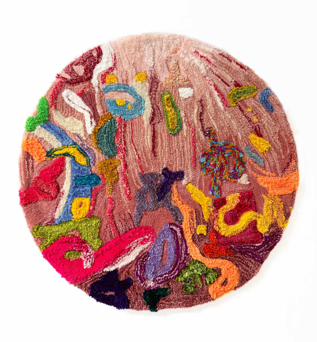 Energetic Heart 4 by dana donaty  Image: The Energetic Heart series explores the healing power of emotional connection. It is inspired by the concept of heart coherence—a harmonious state in which the rhythms of the heart, mind, and body align. Scientific research describes this alignment as generating an energetic field that radiates outward, extending up to three feet beyond the body and softly uplifting the surrounding atmosphere and those nearby—what many call a “vibe.” Each piece arises from my lived experiences with medical challenges and becomes a playful meditation on this unseen, deeply felt energy, understood as a kind of magical force.