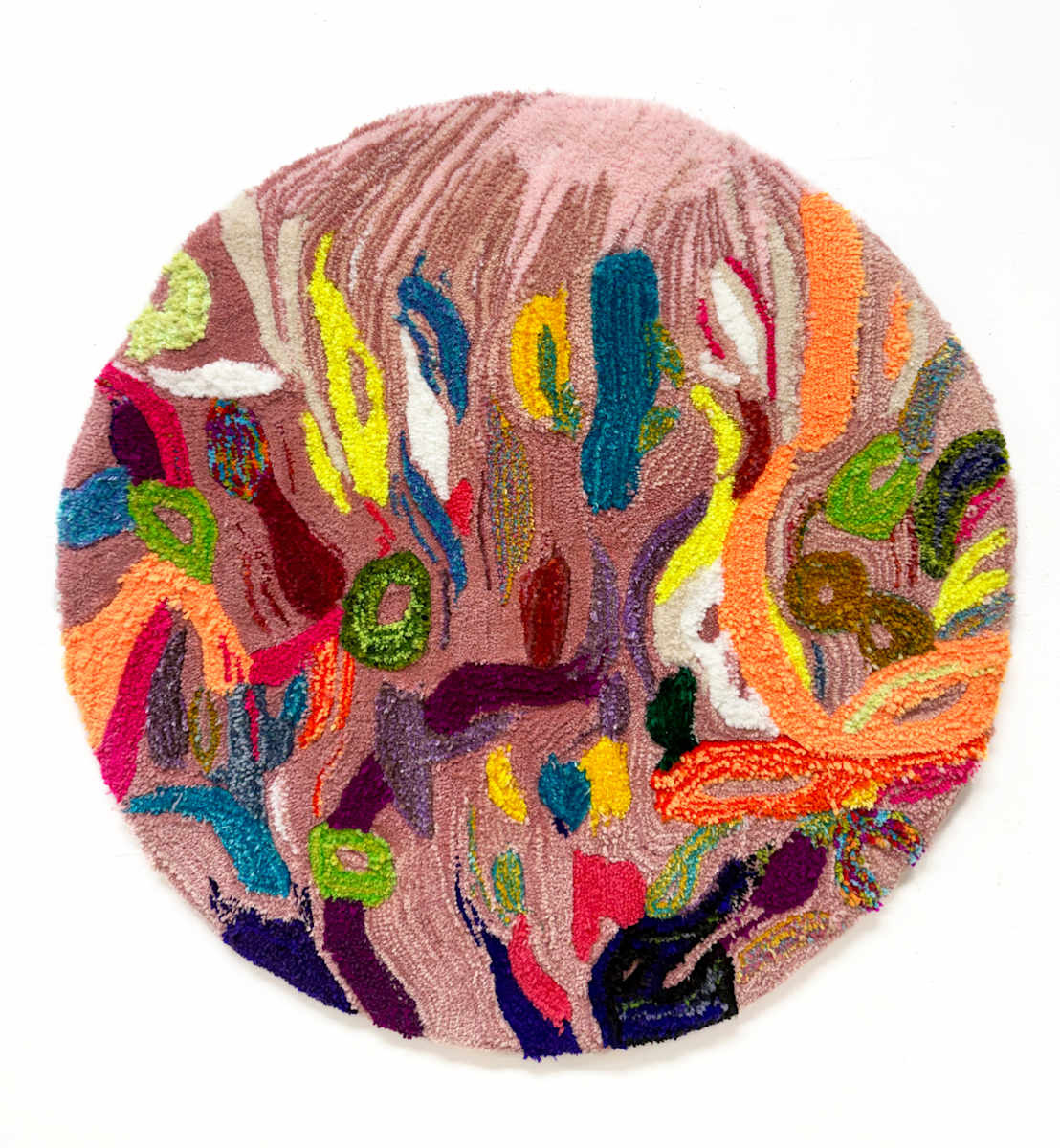 Energetic Heart 5 by dana donaty  Image: The Energetic Heart series explores the healing power of emotional connection. It is inspired by the concept of heart coherence—a harmonious state in which the rhythms of the heart, mind, and body align. Scientific research describes this alignment as generating an energetic field that radiates outward, extending up to three feet beyond the body and softly uplifting the surrounding atmosphere and those nearby—what many call a “vibe.” Each piece arises from my lived experiences with medical challenges and becomes a playful meditation on this unseen, deeply felt energy, understood as a kind of magical force.