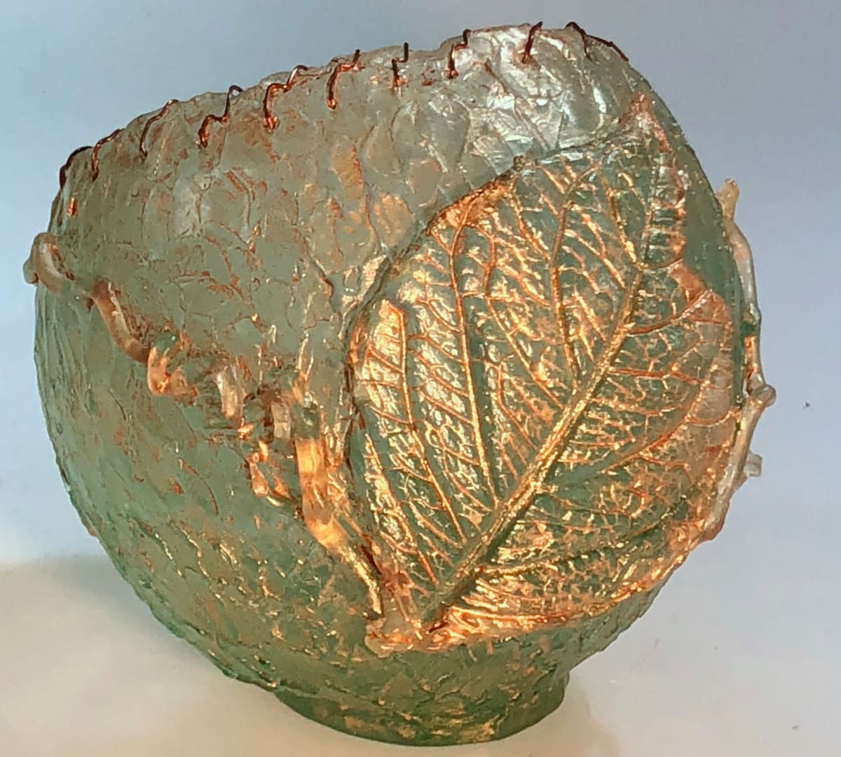 Leaves in Gold by LORI Schinelli, Image 5.