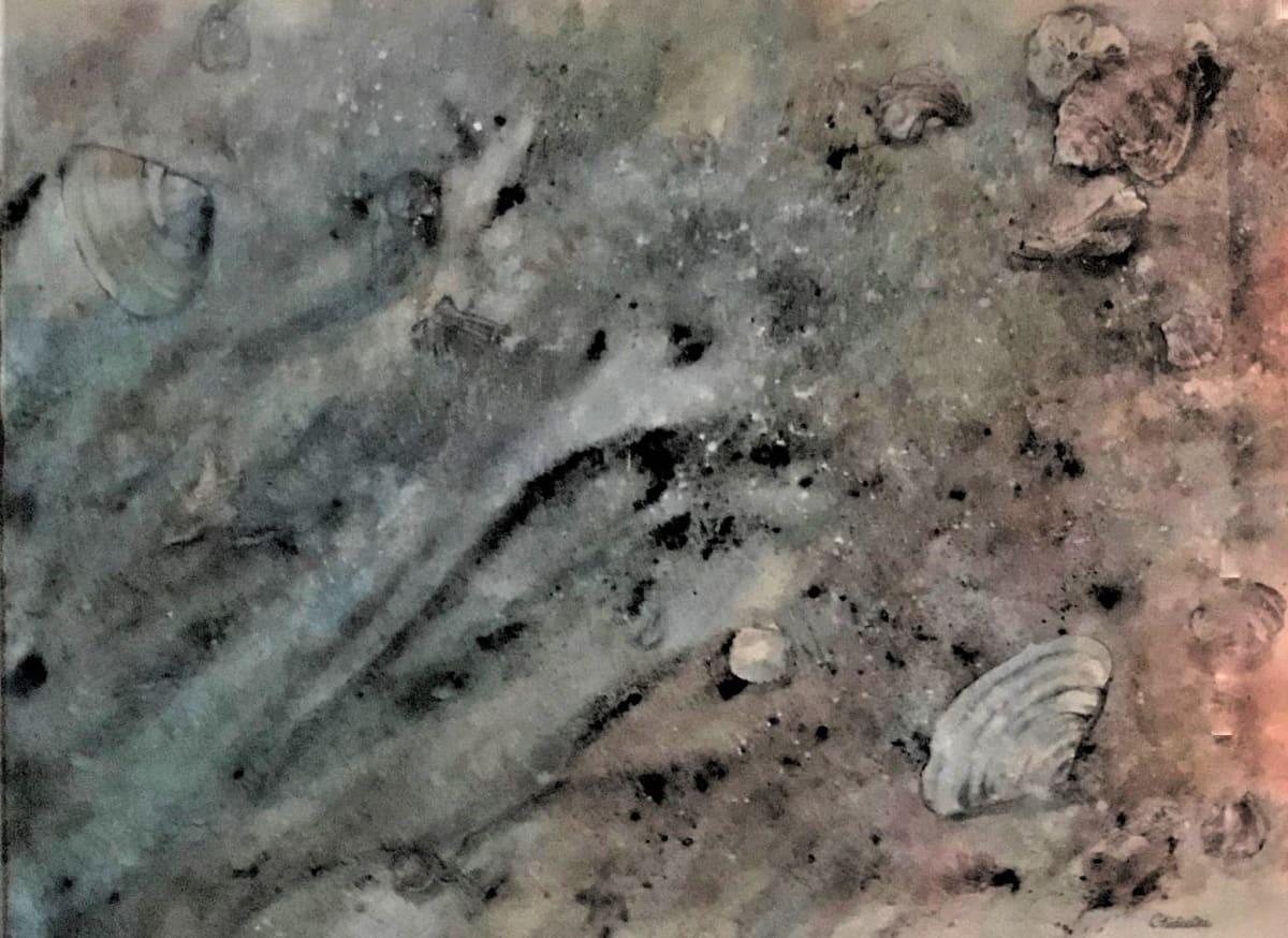 Where the Sea meets the Shore by Cheryl Ann Boc-Chidester  Image: Full view