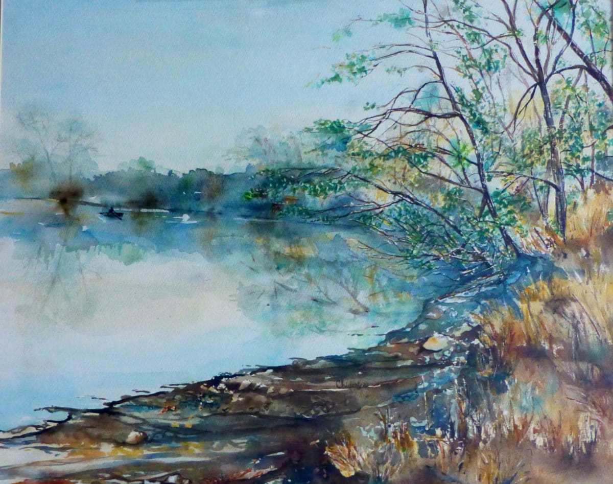 Springtime on the Pond by Cheryl Ann Boc-Chidester, Image 1.
