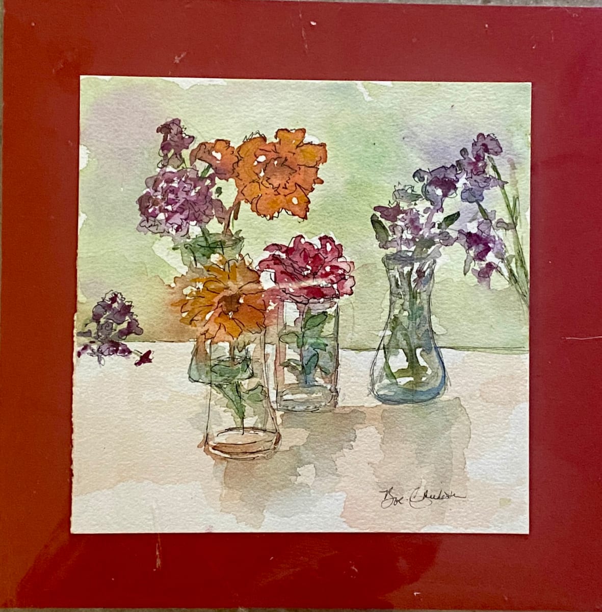 Garden Flowers by Cheryl Boc-Chidester  Image: Garden Flowers