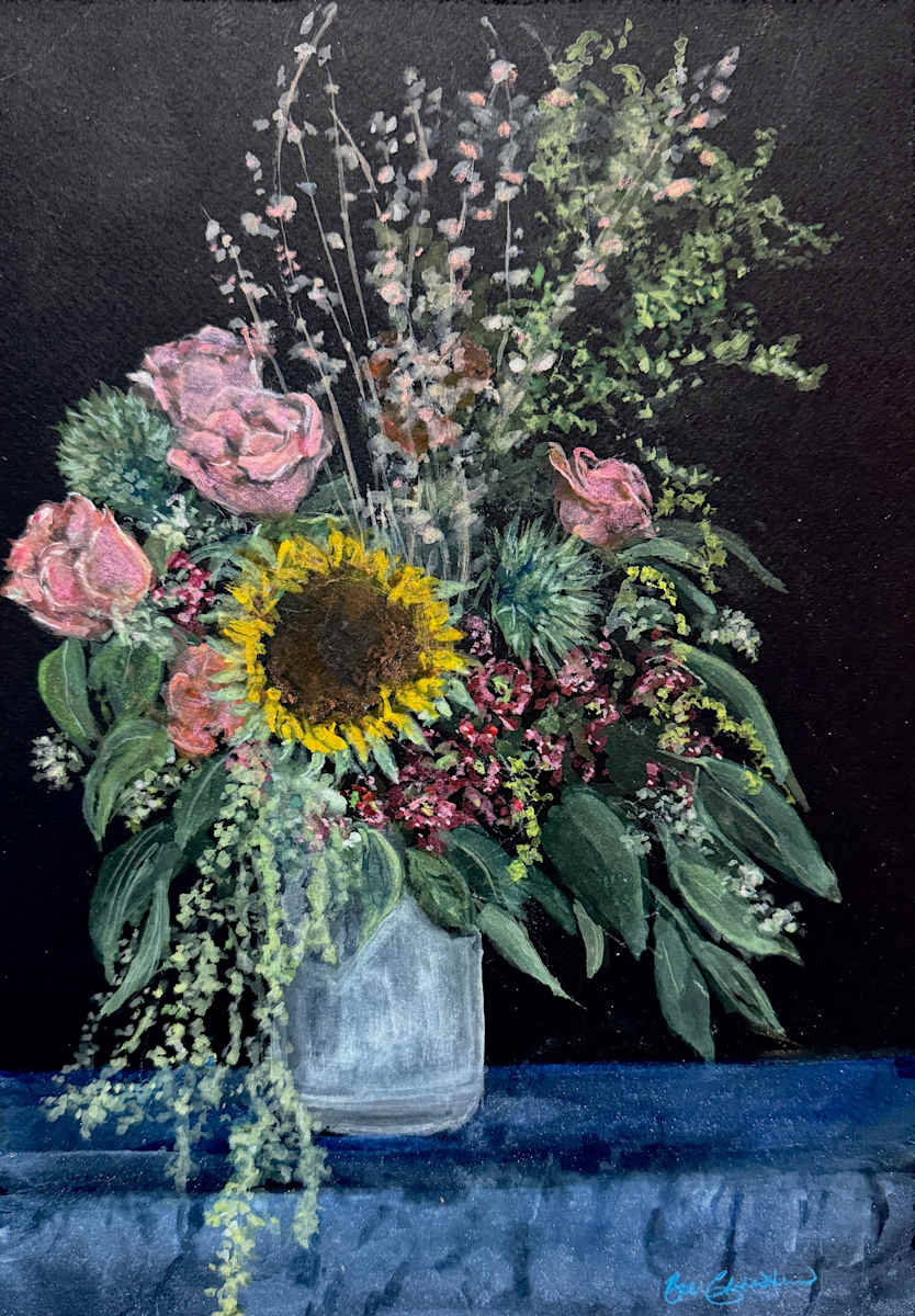 Gallery Walk Still Life by Cheryl Ann Boc-Chidester, Image 1.