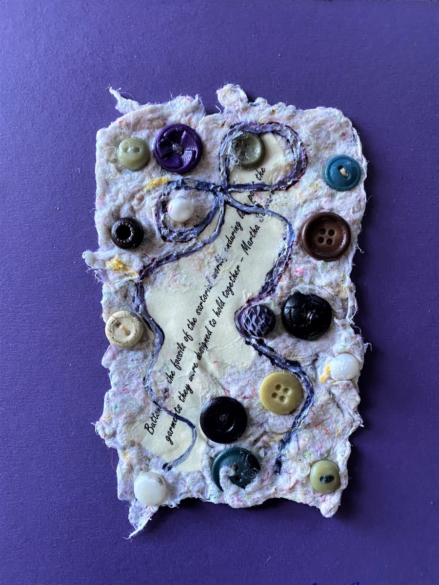 Buttons are Fossils by Cheryl Boc-Chidester, Image 1.