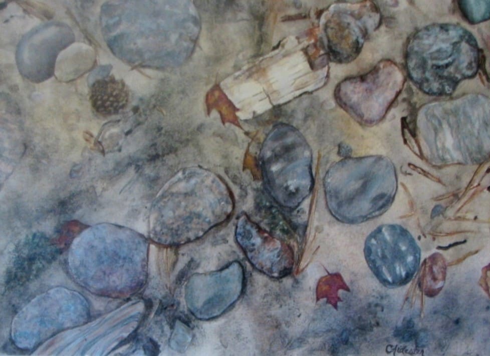 Lake Superior Autumn Beach by Cheryl Boc-Chidester  Image: Lake Superior Autumn Beach