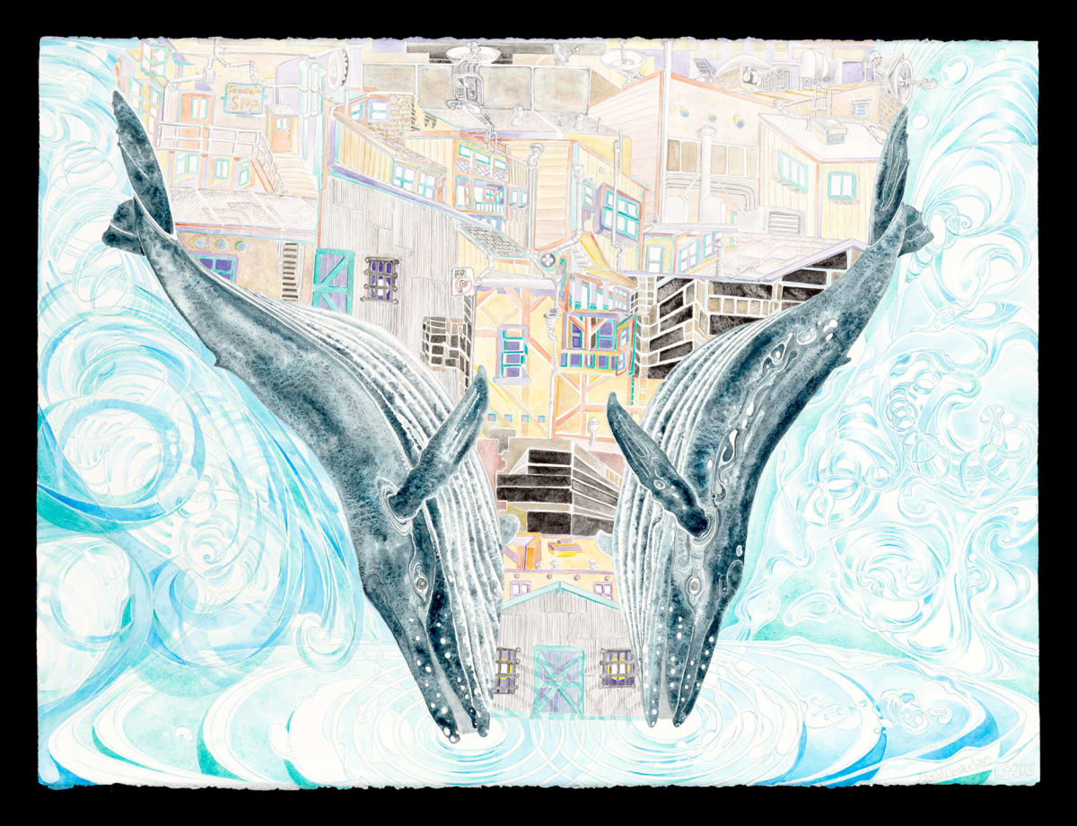 4th St Whales by David A MacLam, Image 1.