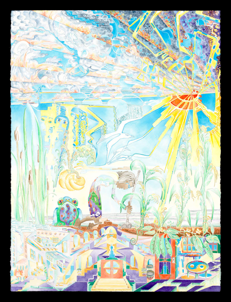 The Trinity: Corn Beans and Squash by David A MacLam 