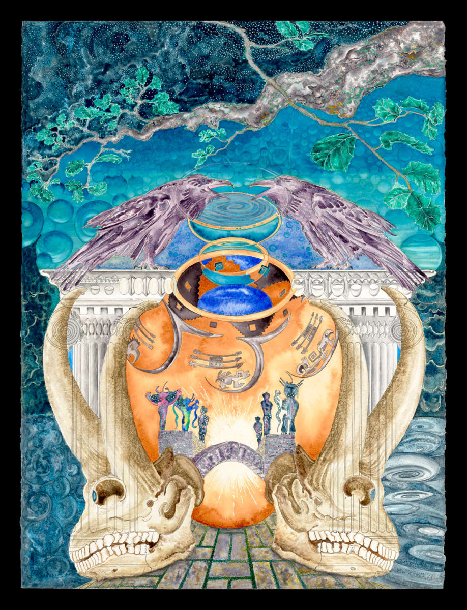 Two Ravens by David A MacLam 