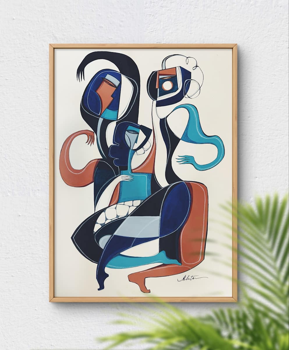 Triadic Dance Forms In Motion by Ishita Banerjee, Image 6.