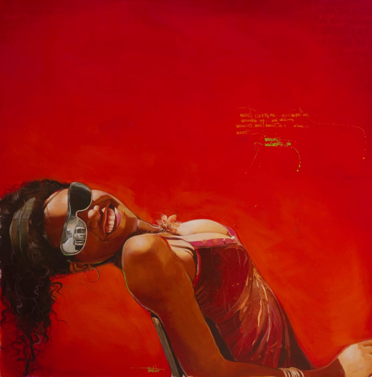 "Roja" by Yunior Hurtado Torres  Image: "Roja"