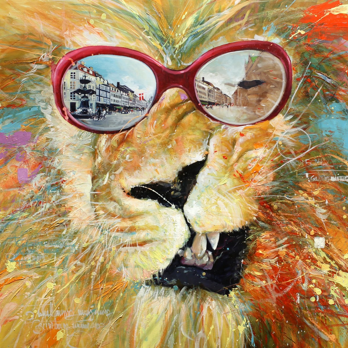 "Un leon en Copenhaguen" by Yunior Hurtado Torres 