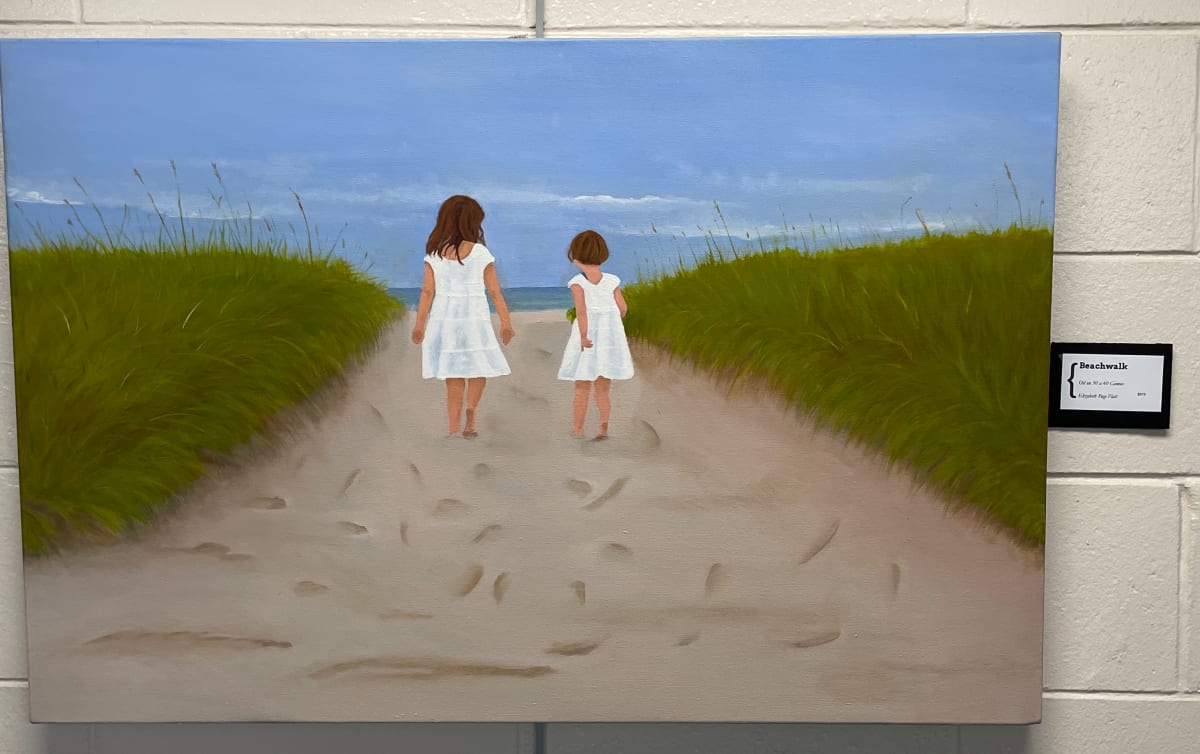 Beachwalk by Elizabeth Flatt 