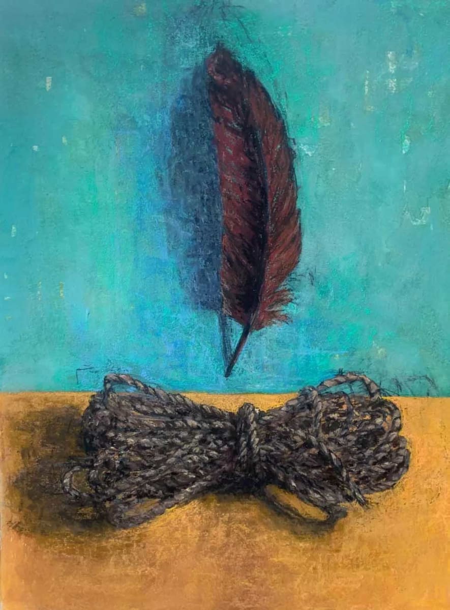 Release by Vanessa Osmon  Image: Mixed Media pastel on pumice coated Arches Oil paper