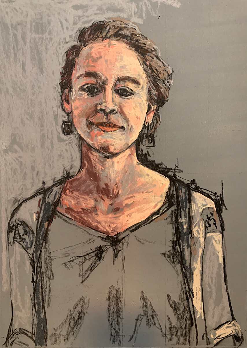 Sally- Amber and Slate by Vanessa Osmon, Image 1.