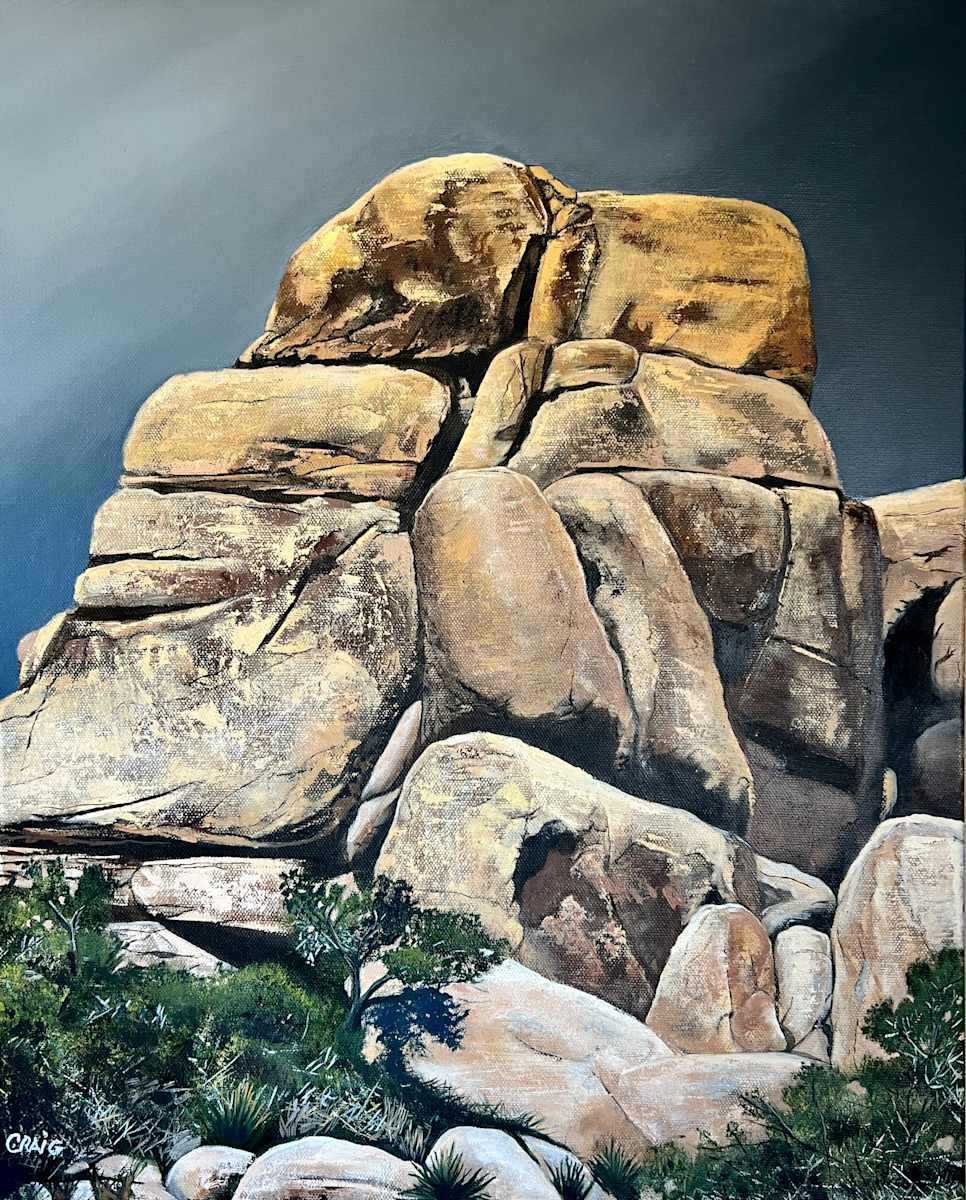 HIdden Valley Trail Rocks by Craig Barnes Fine Art, Image 1.