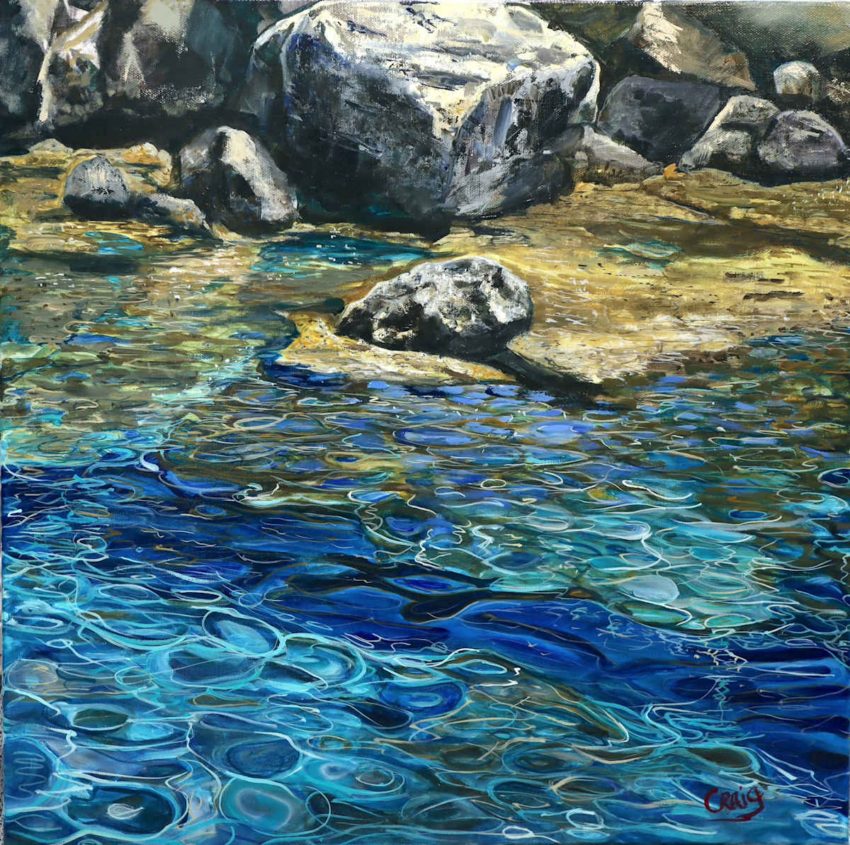 Mediterranean Coastline by Craig Barnes, Image 1.