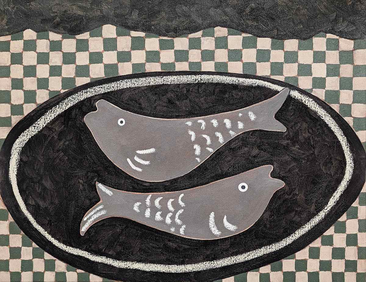 Plated Fish by Kari Breitigam 