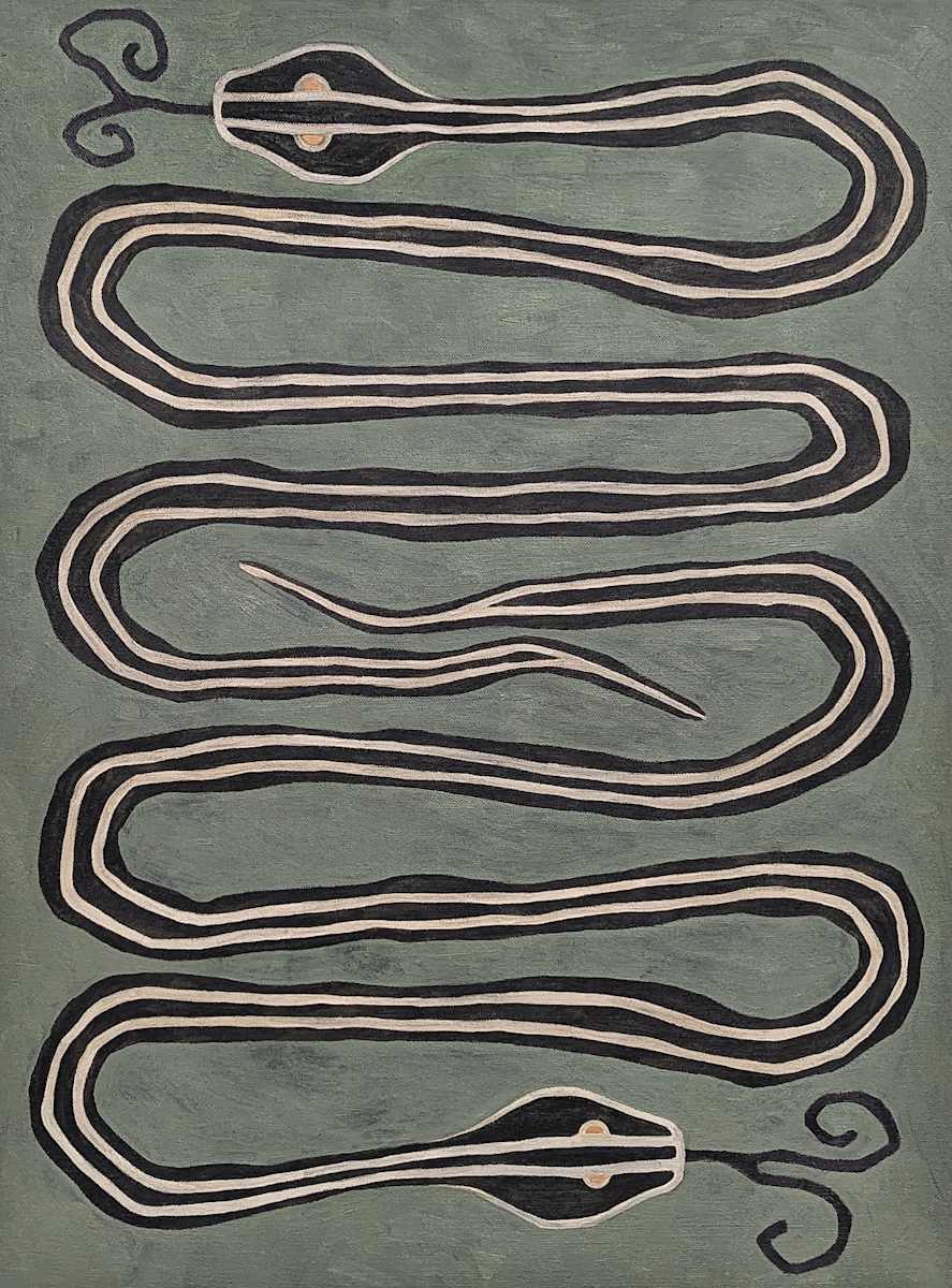 Ribbon Snakes by Kari Breitigam 