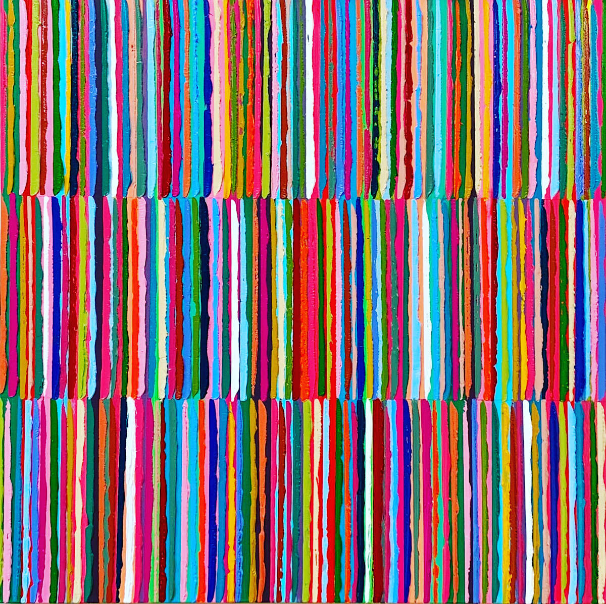Triple Stripes B by Janet Hamilton, Image 18.