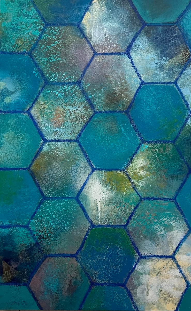 Coastal Geometric by Janet Hamilton, Image 1.