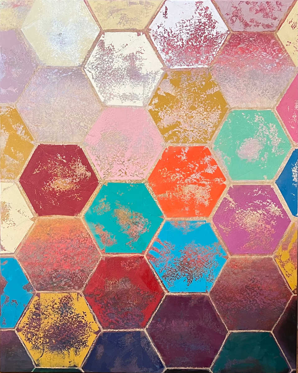 Sunset Hexa by Janet Hamilton, Image 1.