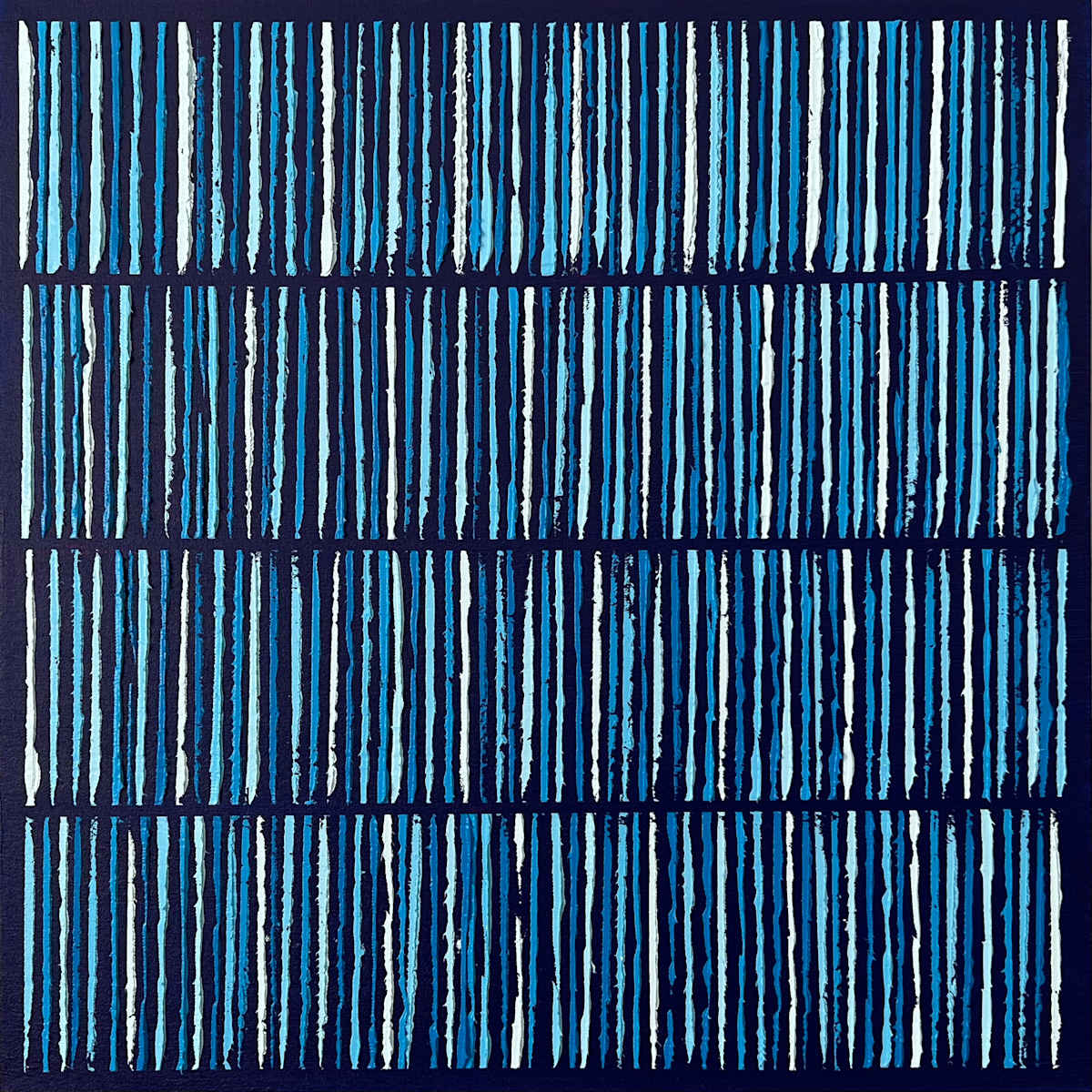 Blue Stripes 4 by Janet Hamilton, Image 1.