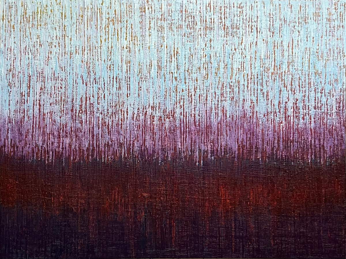 AL- Purple/Lt Blue by Janet Hamilton, Image 1.