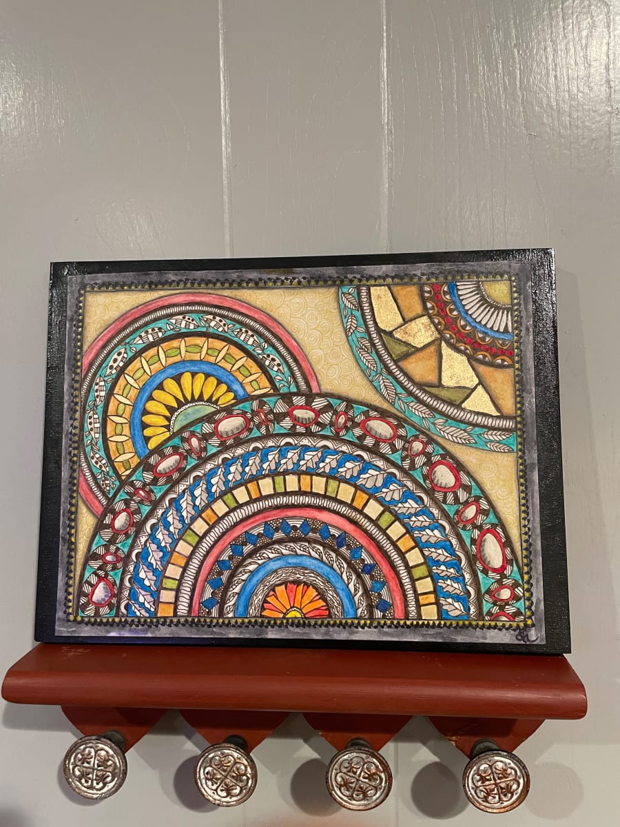 “Triple Mandala” by Donna Norton  Image: Triple Mandala